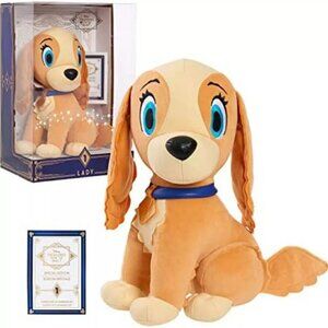 Disney Treasures From The Vault Limited Edition Lady Plush Exclusive NIB January